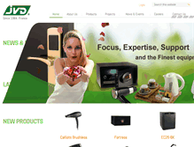 Tablet Screenshot of jvd.com.sg